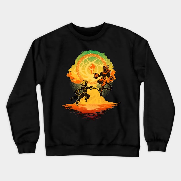 Battle of Destiny Crewneck Sweatshirt by HyperTwenty